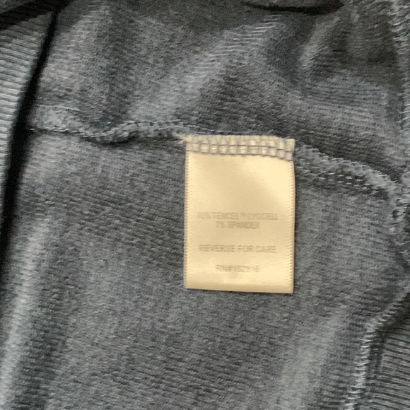 Garnet Hill Blue Tencel Cowl Neck Knit Tunic - Picture 8 of 10